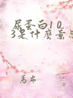 尿蛋白1 0.3是什么意思