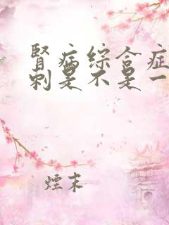 肾病综合症肾穿刺是不是一定要做