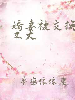 娇妻被交换黑人又大