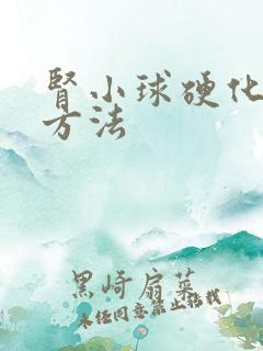 肾小球硬化治疗方法