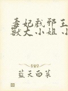 毒妃戏邪王:驭兽大小姐 小说