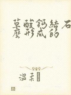 草酸钙结石是怎么形成的