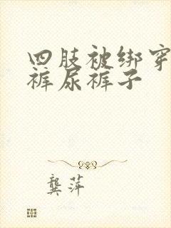 四肢被绑穿纸尿裤尿裤子