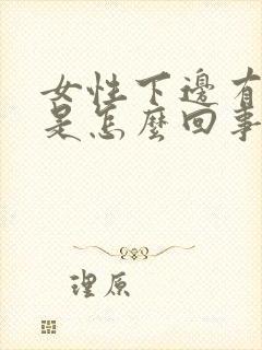 女性下边有臭味是怎么回事