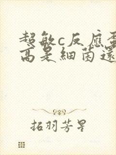 超敏c反应蛋白高是细菌还是病毒感染