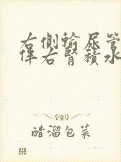 右侧输尿管结石伴右肾积水怎么治疗