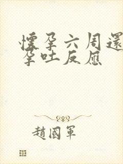 怀孕六周还没有孕吐反应