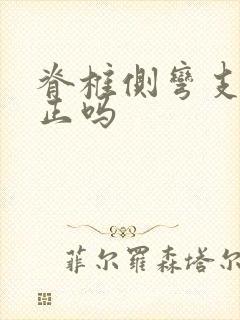 脊椎侧弯支具纠正吗