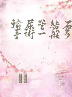 输尿管结石微创手术一般多少钱