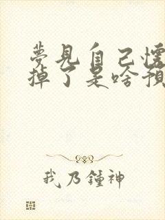 梦见自己怀孕又掉了是啥预兆