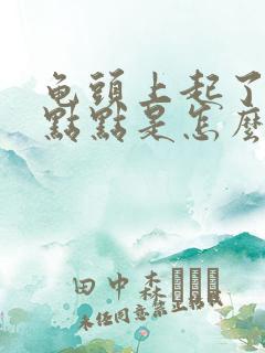 龟头上起了些红点点是怎么回事