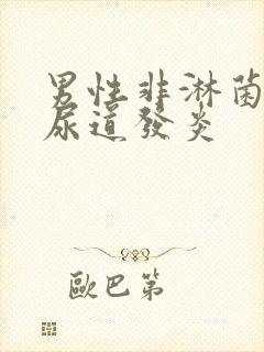 男性非淋菌性的尿道发炎