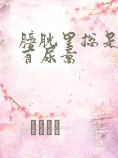 膀胱里总是隐隐有尿意