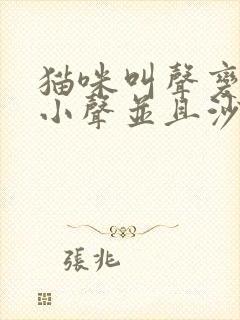 猫咪叫声变得很小声并且沙哑