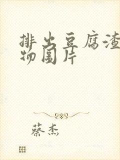 排出豆腐渣分泌物图片