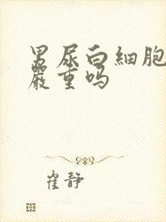 男尿白细胞1十严重吗