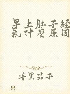 早上肚子经常胀气什么原因