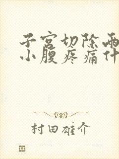 子宫切除两年后小腹疼痛什么原因