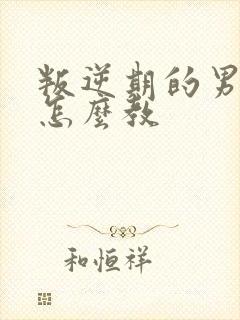 叛逆期的男孩子怎么教