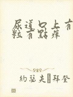 尿道口上有小颗粒有点痒