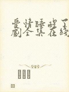 爱情睡醒了电视剧全集在线观看免费