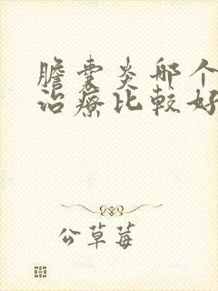 胆囊炎哪个医院治疗比较好