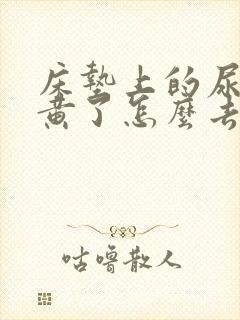 床垫上的尿渍发黄了怎么去除