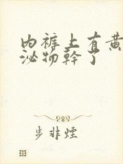 内裤上有黄色分泌物干了