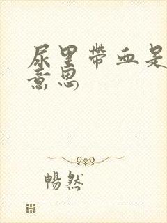 尿里带血是什么意思