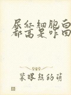 尿红细胞白细胞都高是咋回事