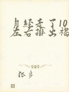 月经走了10天左右排出褐色分泌物