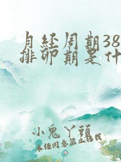 月经周期38天排卵期是什么时候