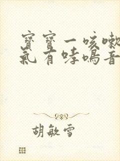 宝宝一咳嗽就喘气有哮鸣音