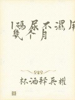 l码尿不湿用到几个月