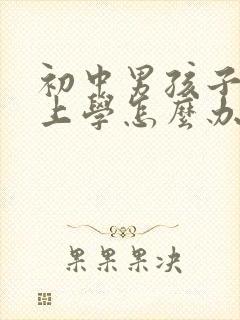 初中男孩子不去上学怎么办