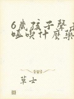 6岁孩子声音嘶哑吃什么药