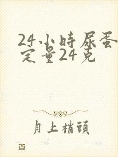 24小时尿蛋白定量24克