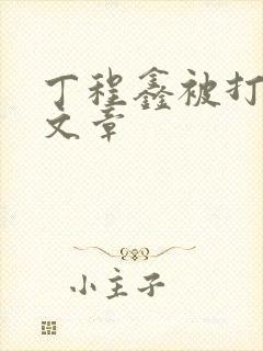 丁程鑫被打屁股文章