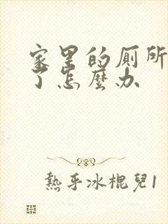 家里的厕所漏水了怎么办