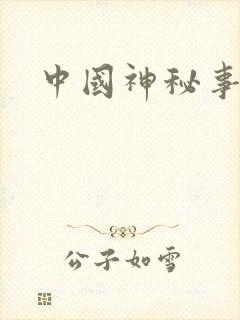 中国神秘事件录
