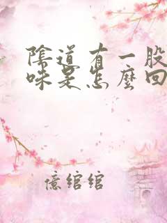 阴道有一股腥臭味是怎么回事