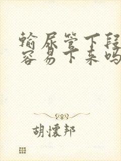 输尿管下段结石容易下来吗