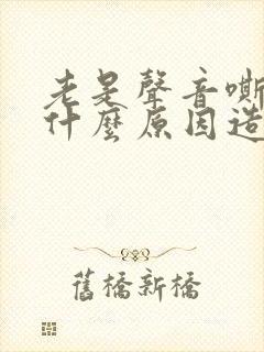 老是声音嘶哑是什么原因造成的