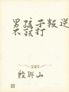 男孩子叛逆期该不该打