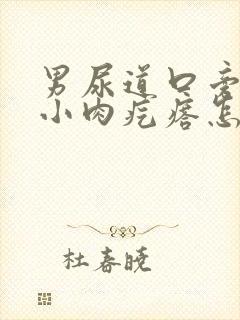 男尿道口旁边有小肉疙瘩怎么回事