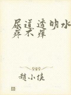 尿道透明水泡不疼不痒