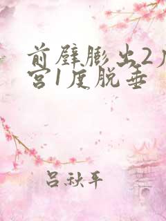 前壁膨出2度子宫1度脱垂