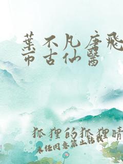 叶不凡唐飞雪都市古仙医