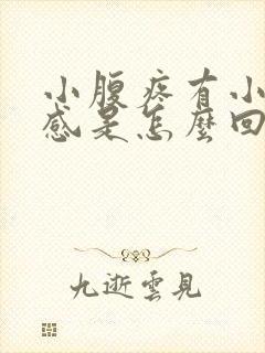 小腹疼有小便的感是怎么回事