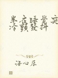 半夜睡觉突然打冷颤发抖